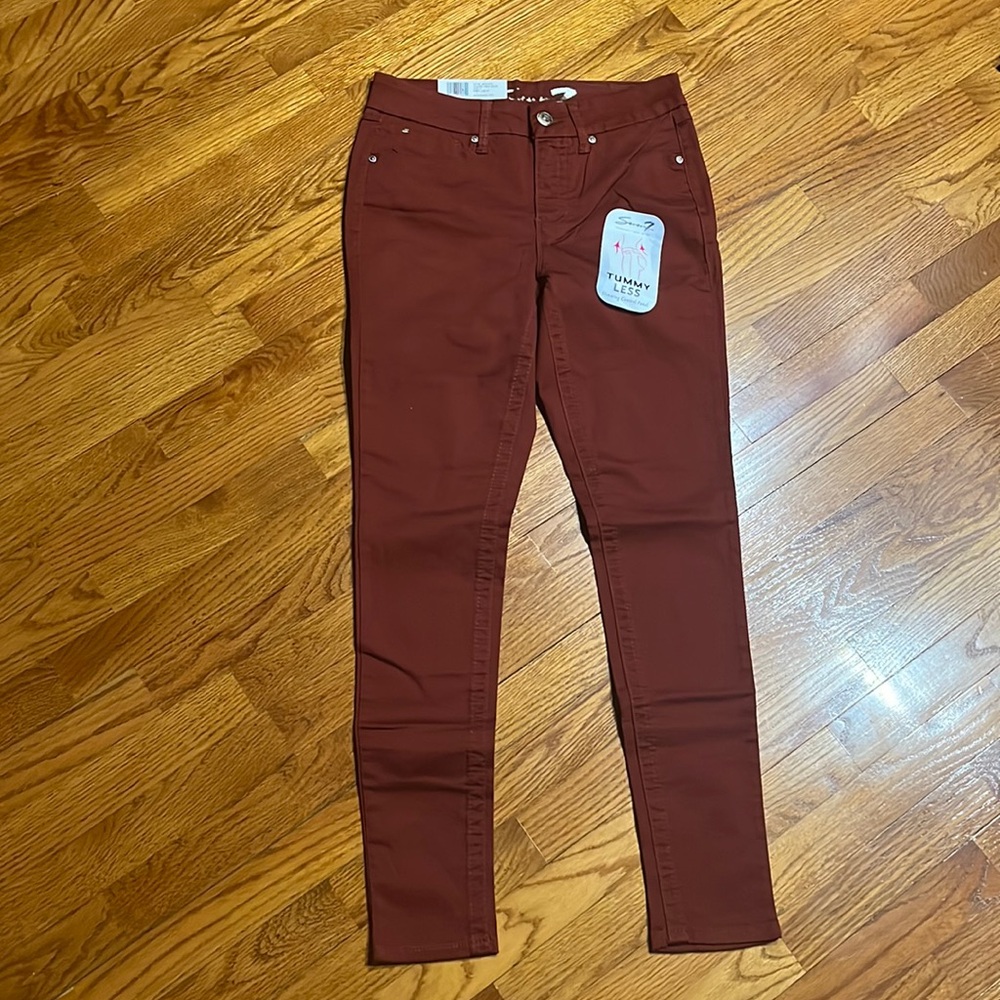 Seven colored jeans.  Tummy control !